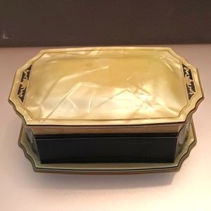 Antique jewelry box DuPont Pyralin art deco celluloid  1920's-1930's